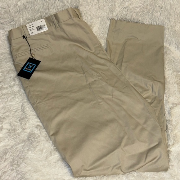 Westport Other - Westport Men’s Big & Tall Khaki Dress Pants Size 56 Regular NWT